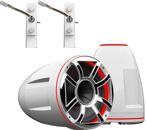 Wet Sounds REV 10 HD 10" Horn Loaded Compression Driver Tower Speakers