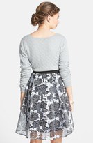 Thumbnail for your product : Lush Pleated Organza Skirt (Juniors)