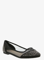 Thumbnail for your product : Torrid Mesh & Studs Slip-On Flats (Wide Width)