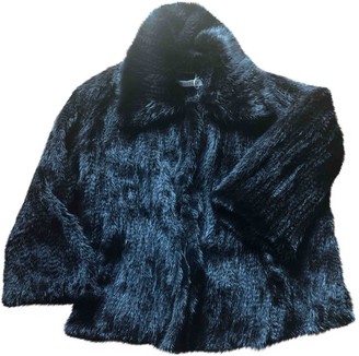 Marella Black Mink Coat for Women