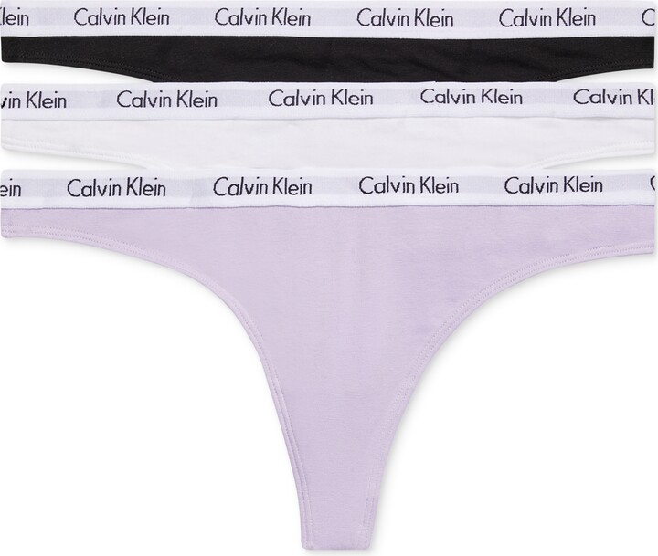 Calvin Klein 3 pack thong - ShopStyle