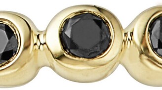 Lagos Black Diamond Caviar Stacking Ring