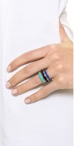Thumbnail for your product : Pamela Love Inlay Stack Ring Set