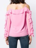 Thumbnail for your product : Blugirl cold-shoulder ruffle top