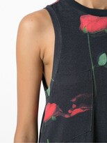 Thumbnail for your product : OSKLEN Rose-Print Long Dress
