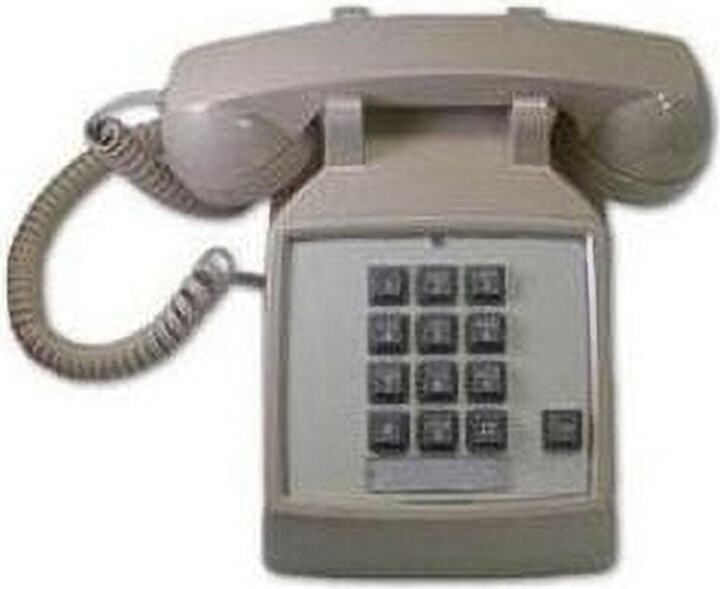 Cortelco ITT 2500-V-20F 250044-VBA-20F - Desk Phone with Flash