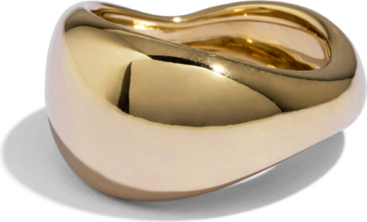 Bleecker & Prince Liquid 14K Yellow Gold Ring