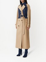 Thumbnail for your product : Burberry Panelled Cotton Gabardine Trench Coat