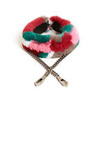 Thumbnail for your product : Rebecca Minkoff Fur Cross Body Strap with Chain