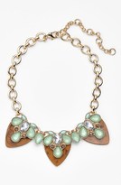Thumbnail for your product : Lee Angel Lee by 'By the Reef' Cluster Resin Statement Necklace
