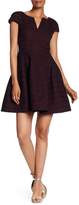 Thumbnail for your product : Laundry by Shelli Segal Printed Split Collar Flare Dress