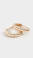 Thumbnail for your product : Ariel Gordon 14k Twisted Petite Hoops