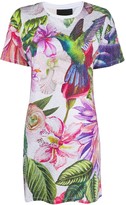 Thumbnail for your product : Philipp Plein embellished flower print T-shirt dress