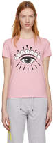 Kenzo Pink Eye Logo T-Shirt 