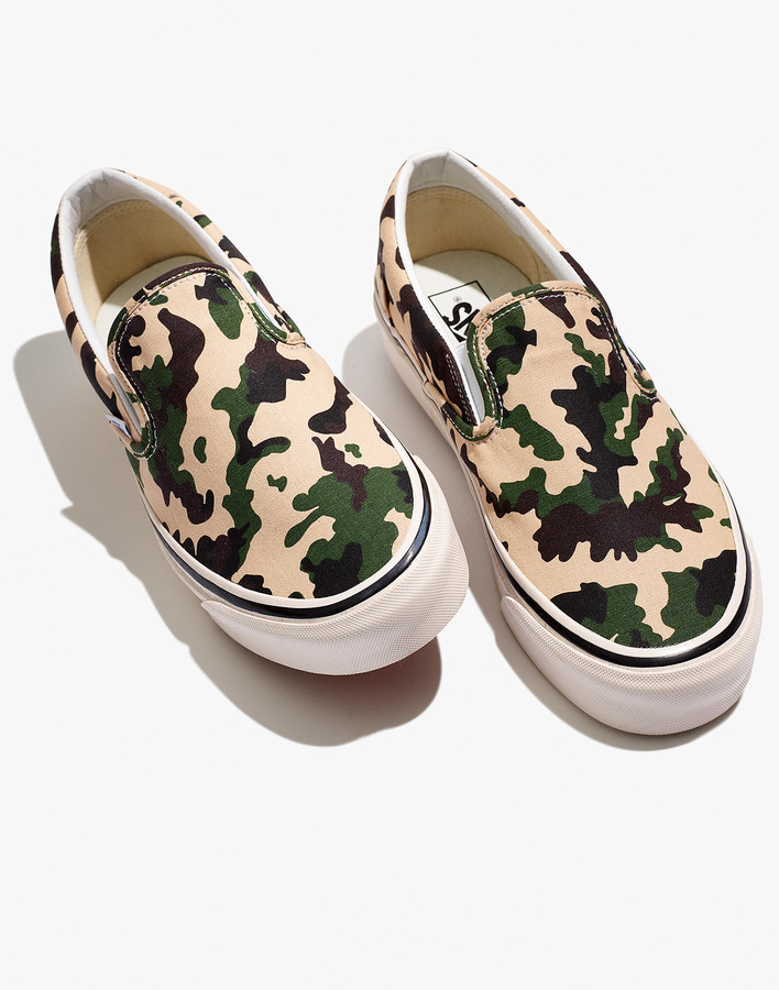 camo platform vans