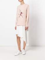 Thumbnail for your product : Stella McCartney bird embroidered sweatshirt