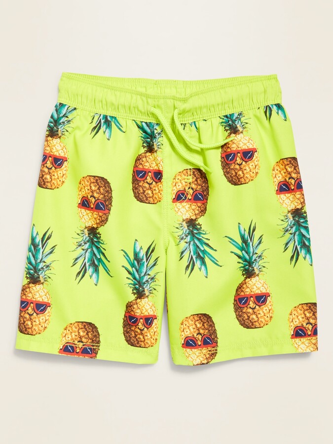 old navy pineapple shorts