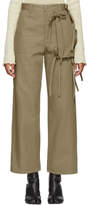 Thumbnail for your product : MM6 MAISON MARGIELA Beige Cargo Tie Trousers