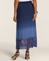Thumbnail for your product : Chico's Ombre Fringe Francesca Skirt
