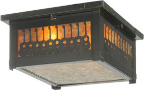 Meyda Lighting 2 - Light Unique/Statement Square Flush Mount