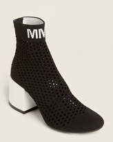 Thumbnail for your product : MM6 MAISON MARGIELA Openwork Knit Sock Booties