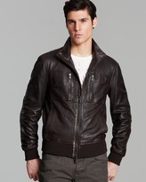 Thumbnail for your product : John Varvatos Usa Leather Aviator Jacket