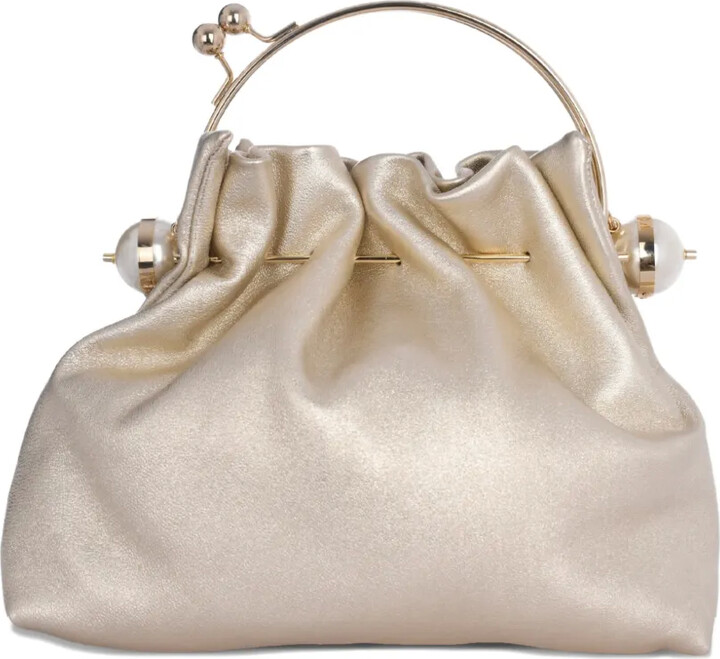 Rosantica Arco S Sfarzo pearl embellished handle tote bag