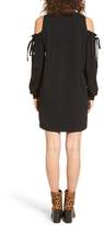 Thumbnail for your product : Lush Women's Cold Shoulder Sweatshirt Dress