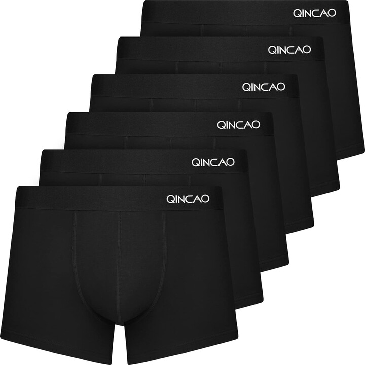 QINCAO Boxer Shorts Mens 6 Pack ShopStyle