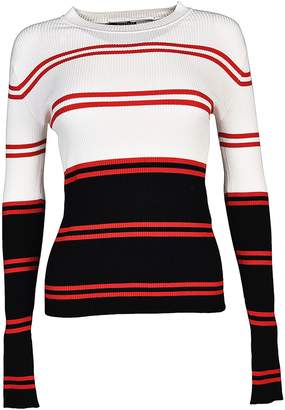 Sportmax Code Striped Sweatshirt