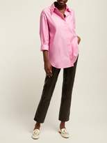 Thumbnail for your product : Stella McCartney Oversized Organic Cotton Shirt - Womens - Light Pink