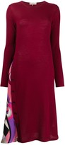 Thumbnail for your product : Emilio Pucci Panelled Knitted Dress