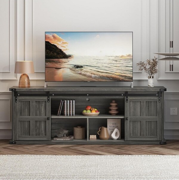 Fulvari FarmhouseTVStandfor75/80\