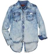 Thumbnail for your product : 7 For All Mankind Tail Hem Shirt (Big Girls)