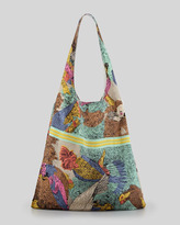 Thumbnail for your product : Twelfth St. By Cynthia Vincent Parrot Scarf Shopper Bag