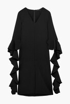 Thumbnail for your product : Ellery Reuben Ruffled Crepe Midi Dress