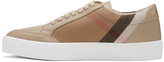 Thumbnail for your product : Burberry Taupe Salmond Sneakers