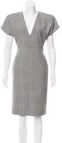 Thumbnail for your product : Gareth Pugh Houndstooth Wool Dress w/ Tags