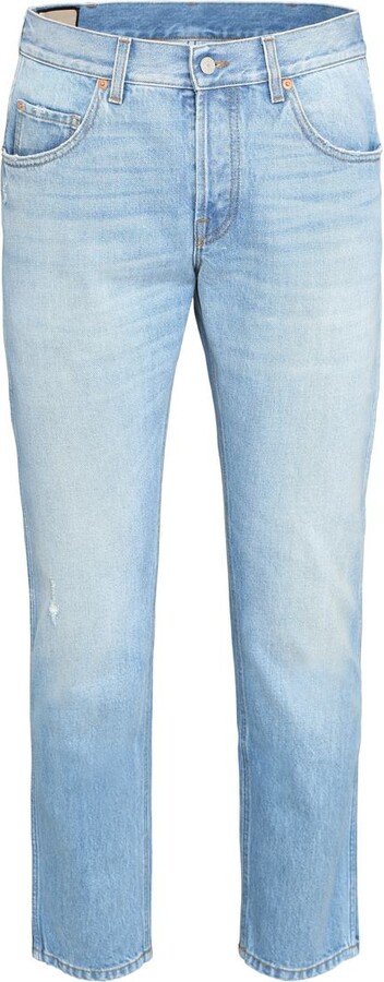 GUCCI Slim-Fit Tapered Logo-Jacquard Jeans for Men