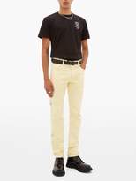 Thumbnail for your product : Raf Simons Rs-embroidered Cotton T-shirt - Mens - Black