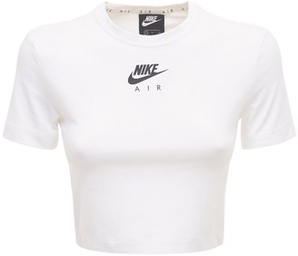 white nike top