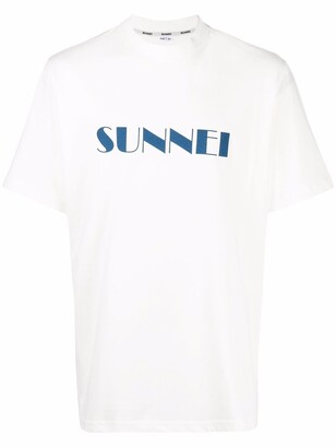 Sunnei logo-print cotton T-shirt