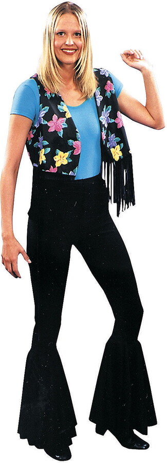 Halloween Express Women’s 70s Bell Bottom Pants Costume – One Size Fits Most