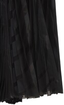 Thumbnail for your product : ZUHAIR MURAD Pleated Deep V Neck Long Dress
