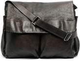 Thumbnail for your product : Numero 10 Leather Flap Messenger Bag