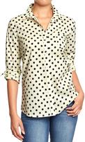 Thumbnail for your product : Old Navy Women's Poplin Shirts