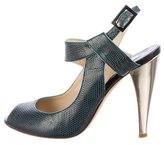 Thumbnail for your product : Nicholas Kirkwood Karung Slingback Sandals