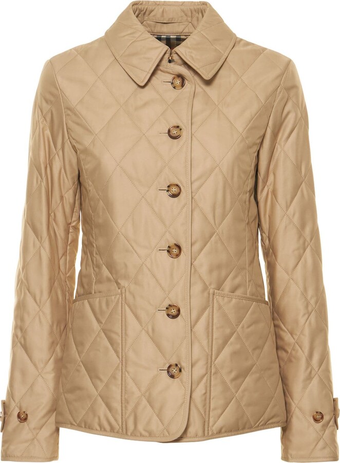 Burberry Fernleigh quilted short jacket ShopStyle