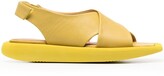 Thumbnail for your product : Paloma Barceló Crossover-Strap Leather Sandals