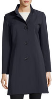 Thumbnail for your product : Cinzia Rocca Button-Front A-Line Jacket, Navy